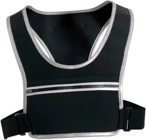 Reflective Running Vest Night Running Safety Gear Men's Adjustable Vest