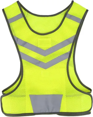 Reflective Safety Vest, High Visibility Reflective Rning Vest, Reflective Vests for Outdoor Sports Cycling Rning Hiking