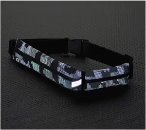 Reflective Safety Vest Reflective Sports Belt Bag, Reflective Invisible Belt Bag,Night Running,Outdoor Running,Cycling Safety Vests Bulk (Color : Camouflage Pattern)