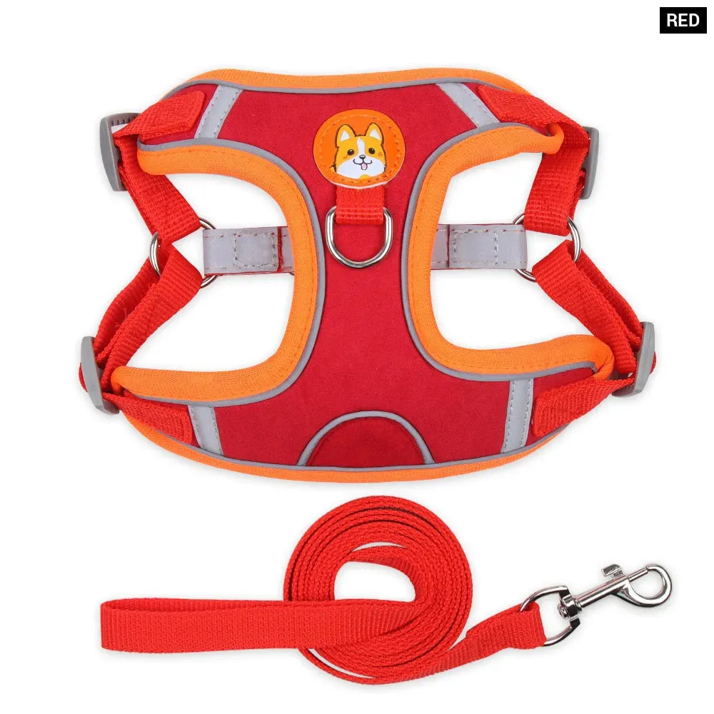 Reflective Vest Harness for Small Pets
