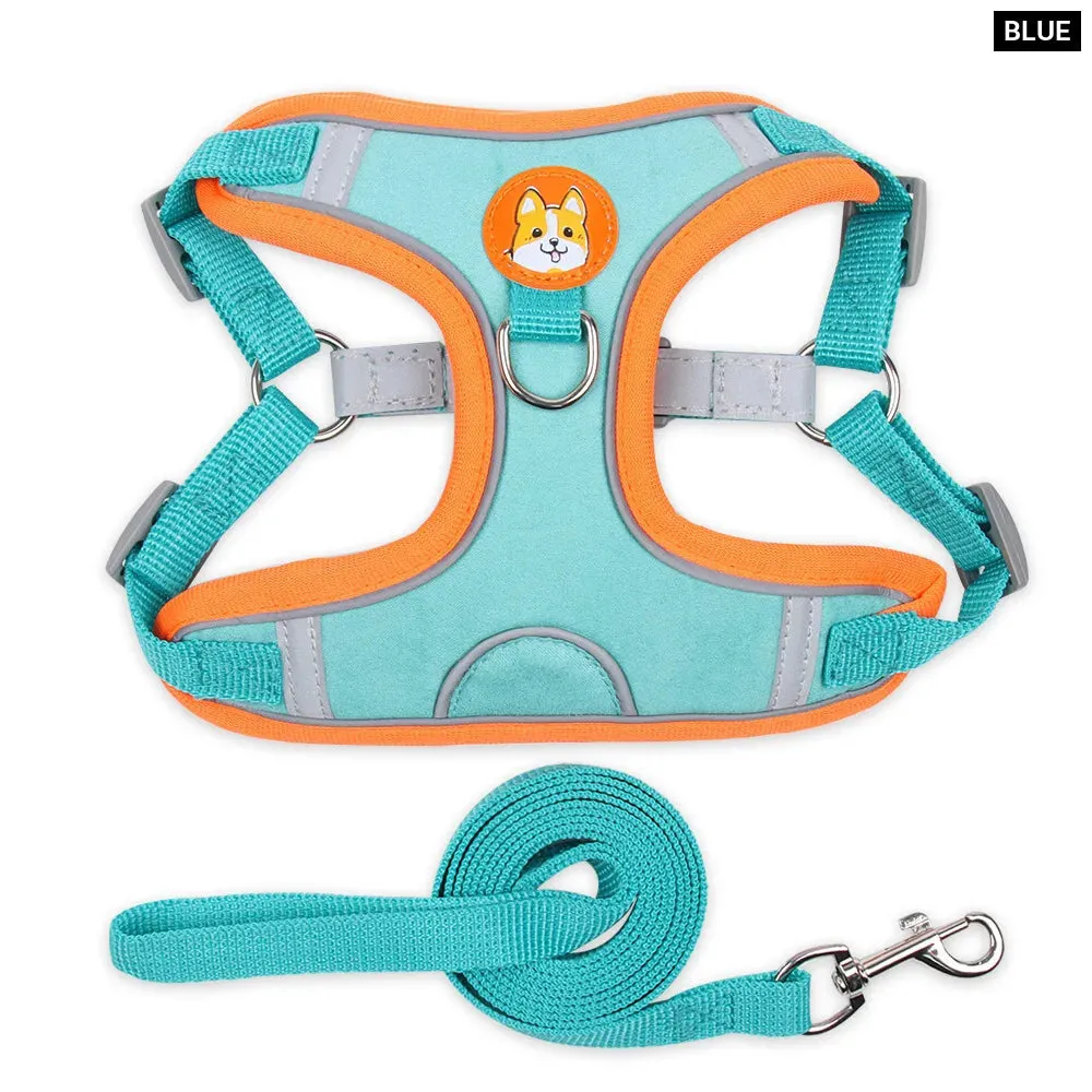 Reflective Vest Harness for Small Pets