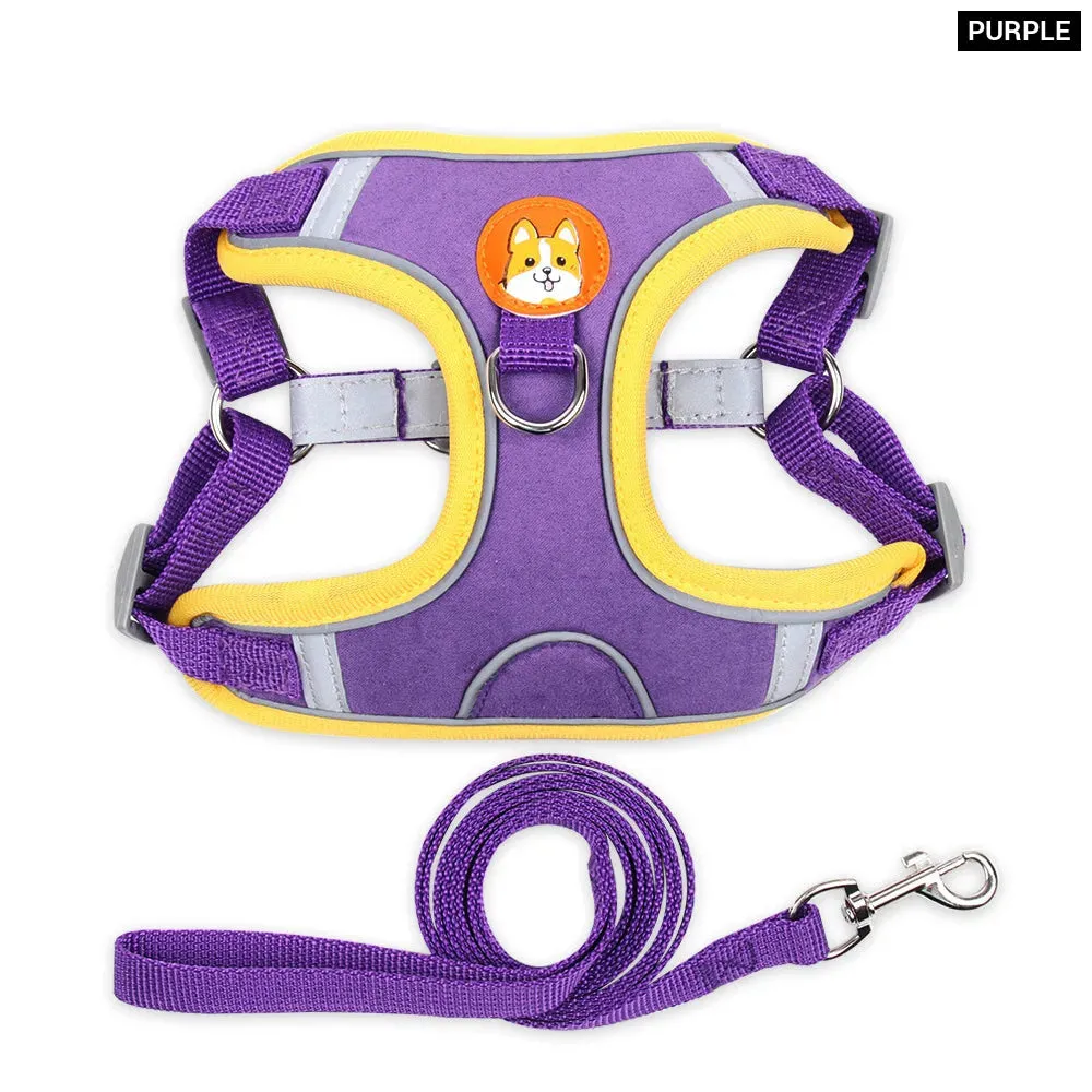 Reflective Vest Harness for Small Pets