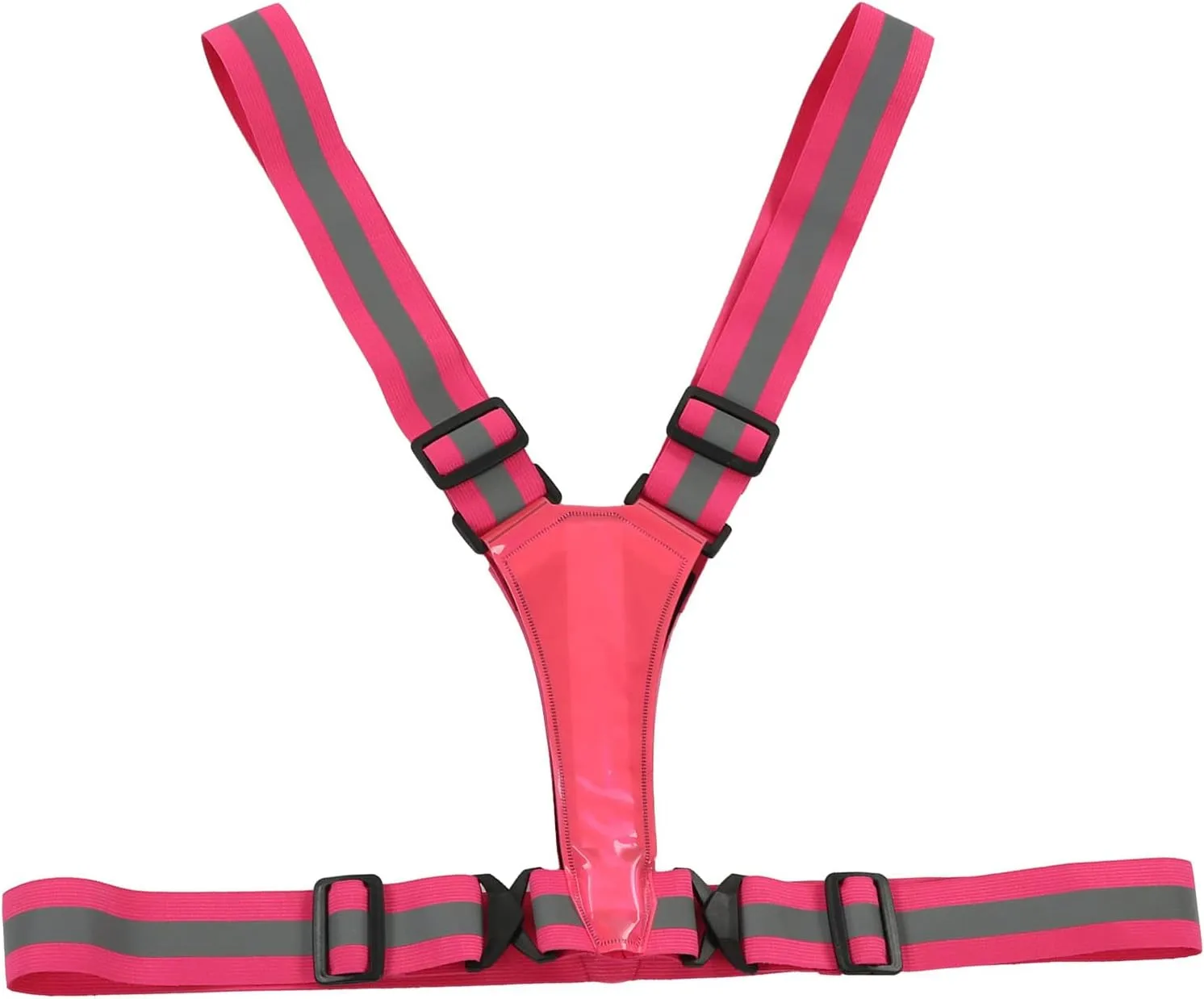 Reflective Vest USB Charging Adjustable Safe Night Running Cycling Outdoor Activities