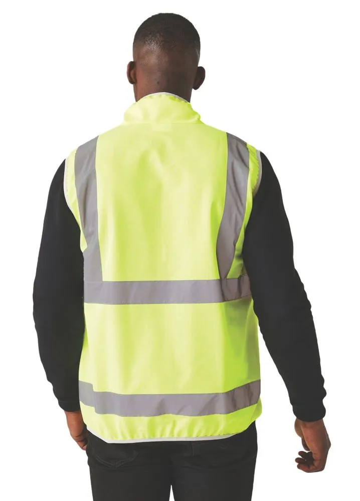 Regatta Pro Zip Collar Vest Hi Vis Vest