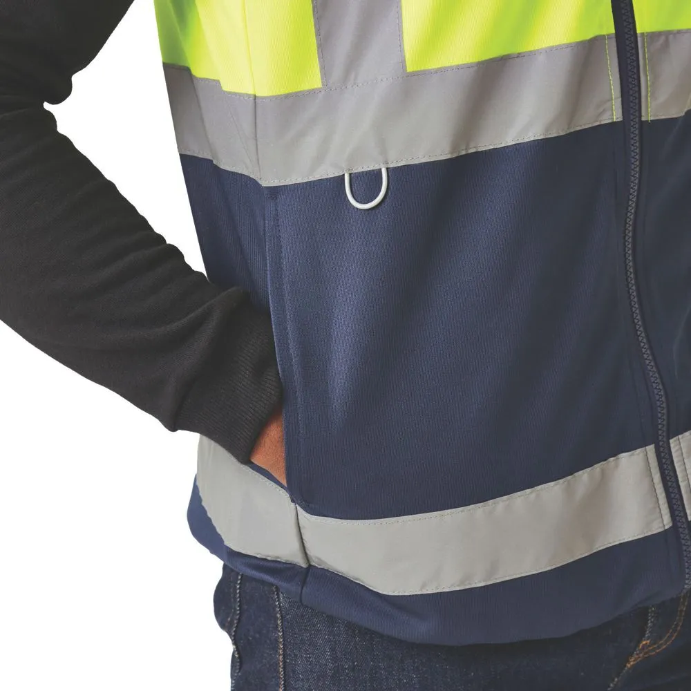 Regatta Pro Zip Collar Vest Hi Vis Vest