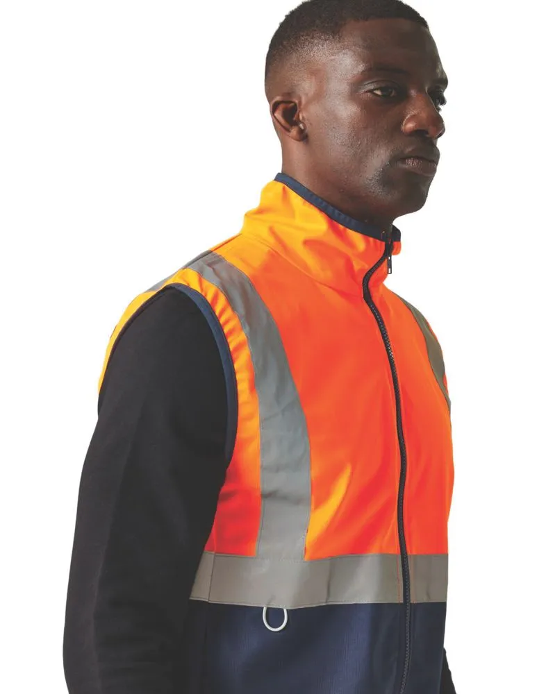 Regatta Pro Zip Collar Vest Hi Vis Vest