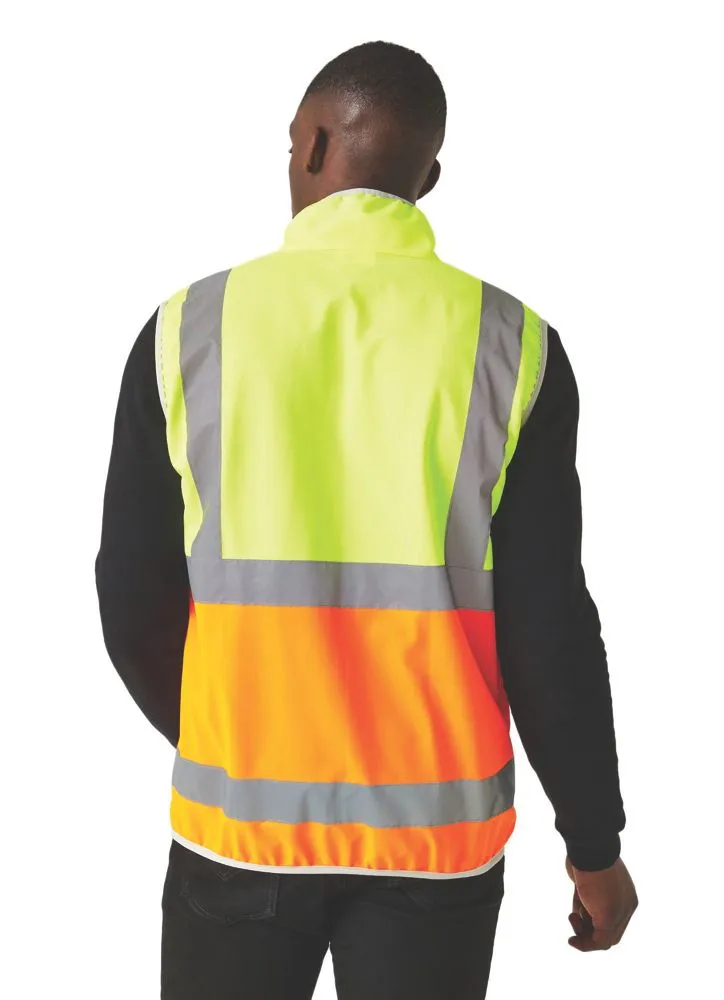 Regatta Pro Zip Collar Vest Hi Vis Vest
