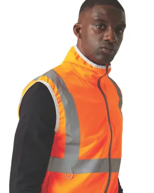 Regatta Pro Zip Collar Vest Hi Vis Vest