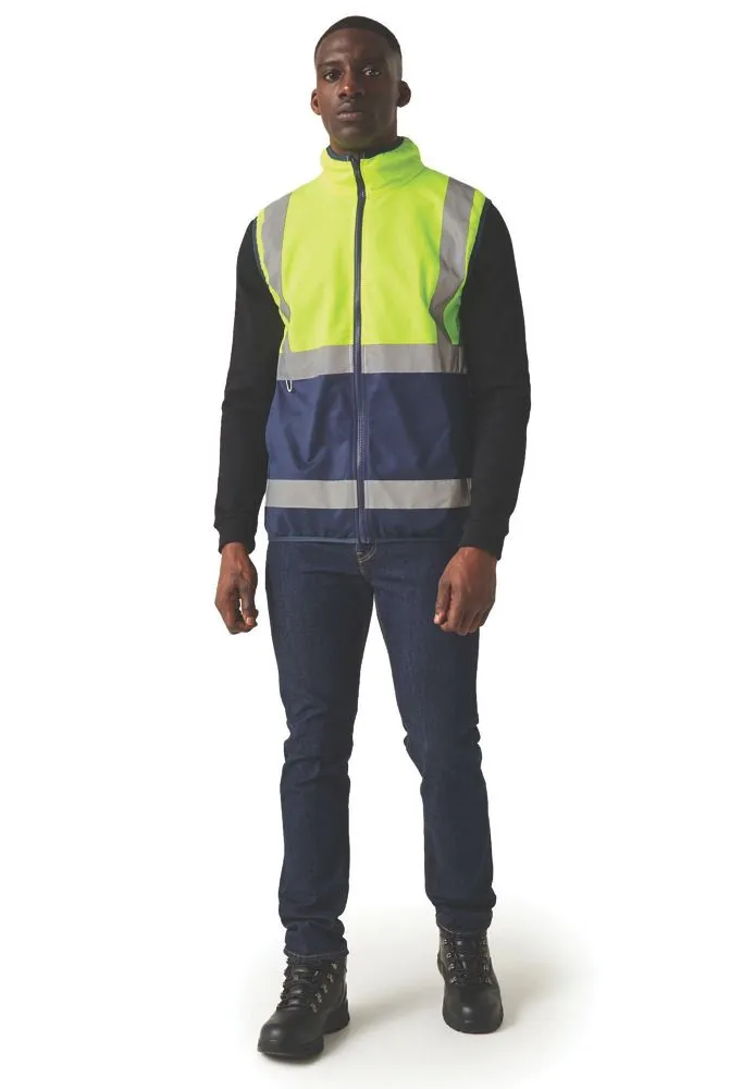 Regatta Pro Zip Collar Vest Hi Vis Vest