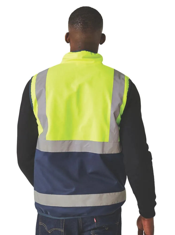 Regatta Pro Zip Collar Vest Hi Vis Vest