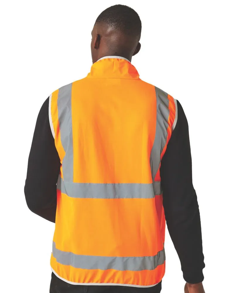 Regatta Pro Zip Collar Vest Hi Vis Vest