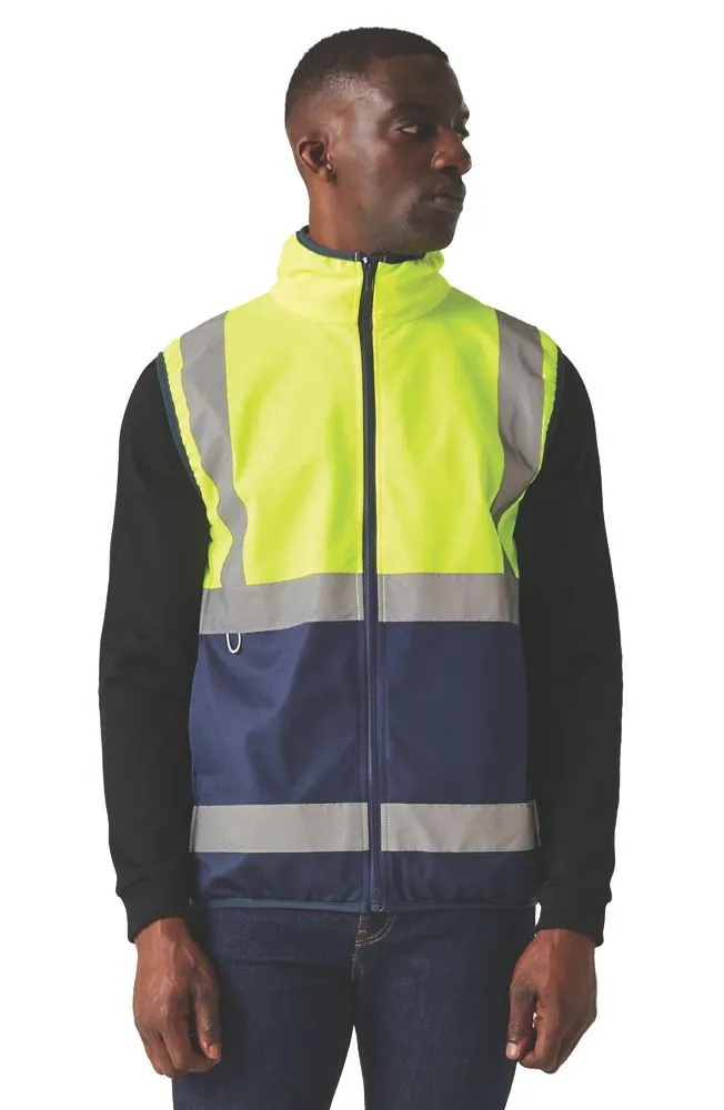 Regatta Pro Zip Collar Vest Hi Vis Vest