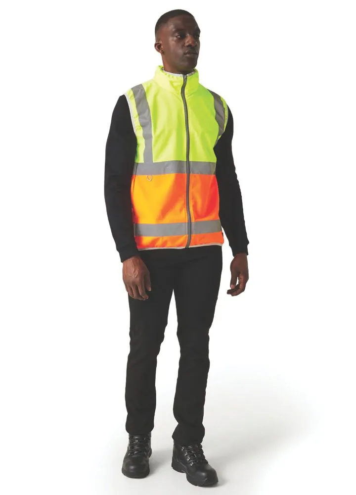 Regatta Pro Zip Collar Vest Hi Vis Vest