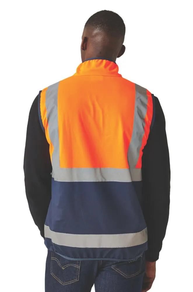 Regatta Pro Zip Collar Vest Hi Vis Vest