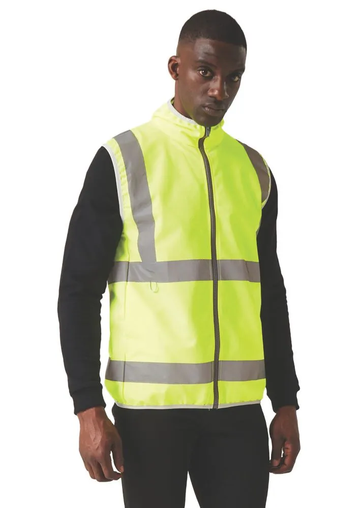 Regatta Pro Zip Collar Vest Hi Vis Vest
