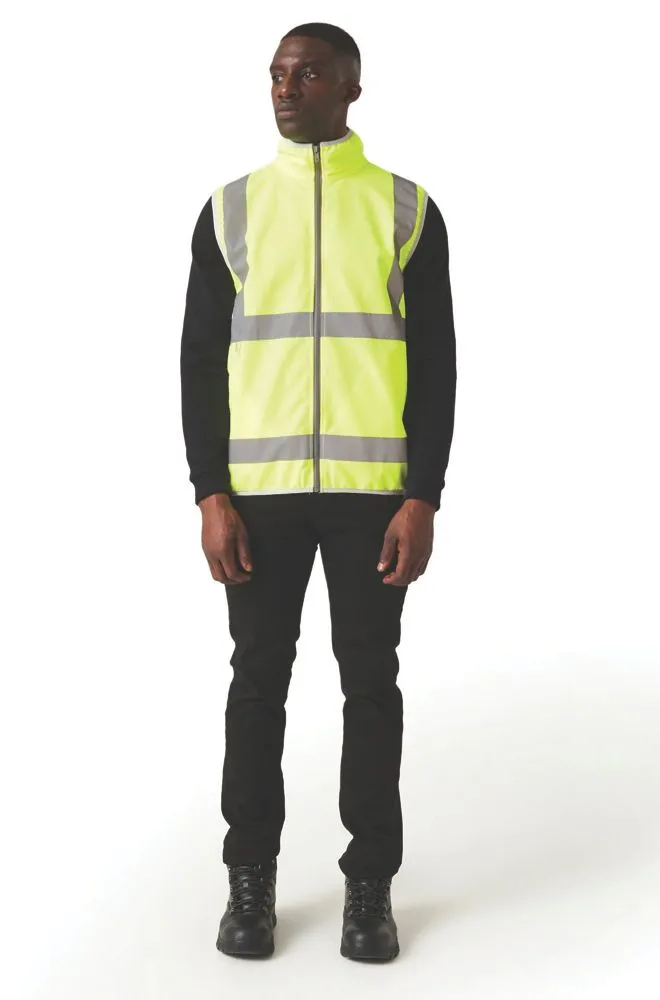 Regatta Pro Zip Collar Vest Hi Vis Vest