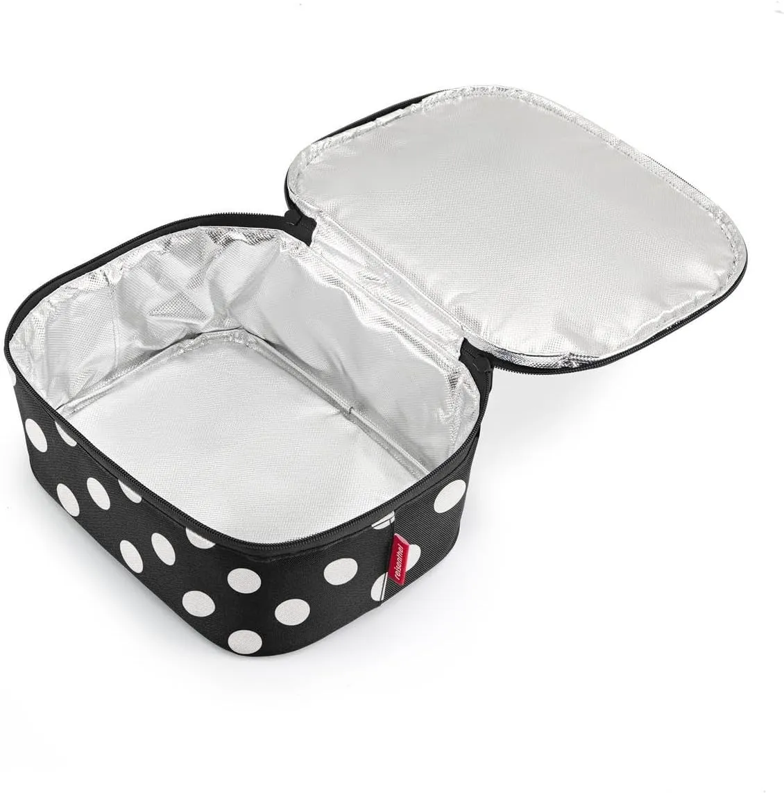 reisenthel coolerbag M pocket dots white - Ideal for the picnic, shopping and on the road