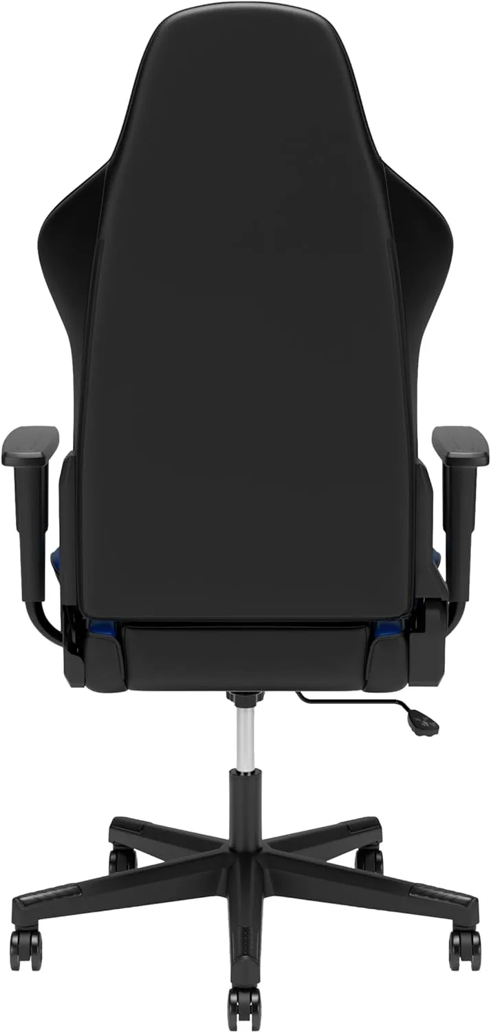 RESPAWN 110 Ergonomic Gaming Chair - Racing Style High Back PC Computer Desk Office Chair - 360 Swivel, Integrated Headrest, 135 Degree Recline with Adjustable Tilt Tension & Angle Lock - 2023 Blue