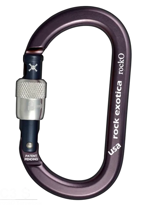 Rock Exotica - rockO Screw-Lock Carabiner