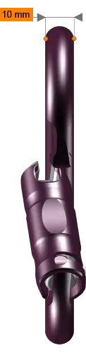 Rock Exotica - rockO Screw-Lock Carabiner
