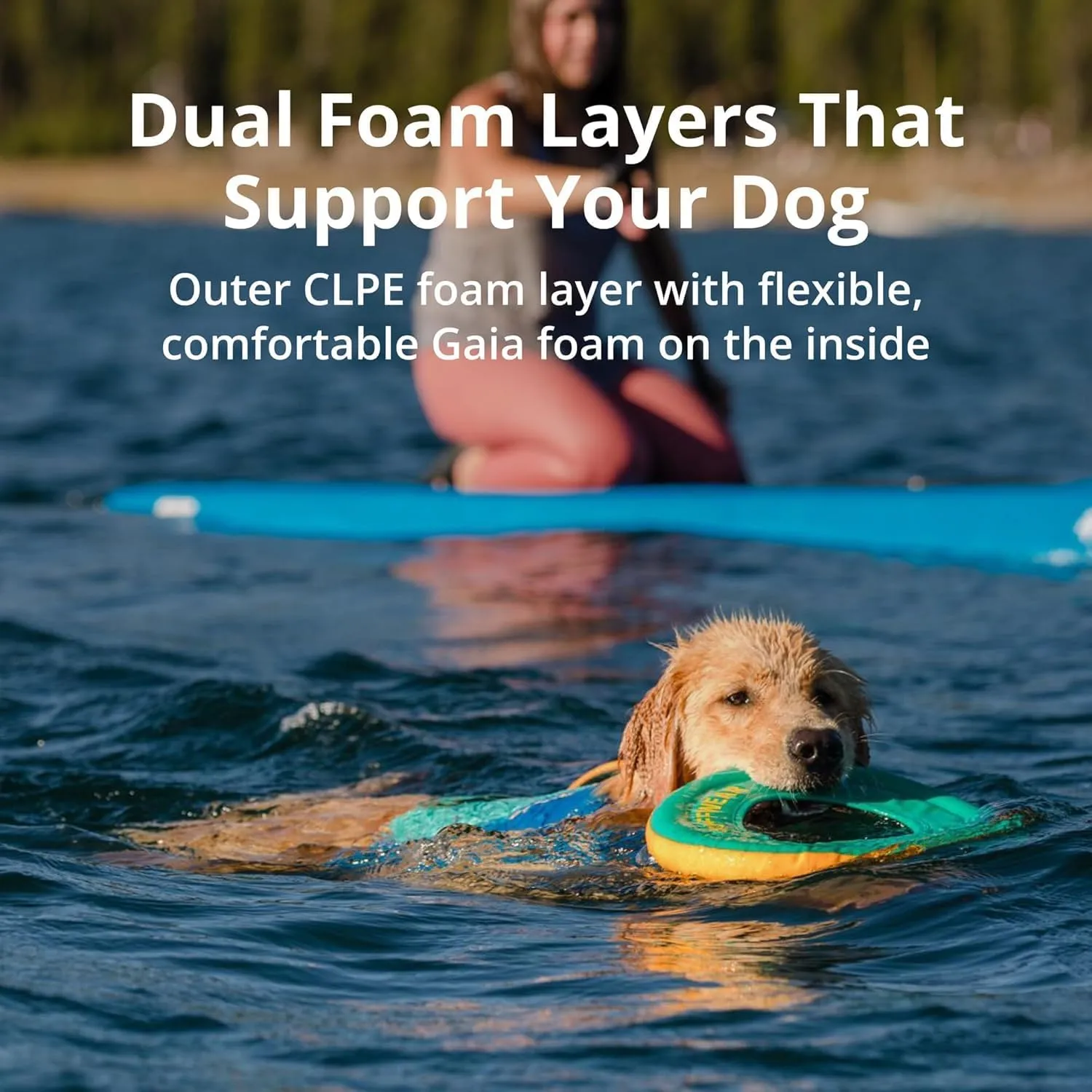 Ruffwear, Float Coat, Dog Life Jacket, Swimming Safety Vest with Handle, Purple Lily, X-Small