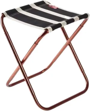 RUVOO Camping Chair Folding Chairs Lawn Chairs Outdoor Folding Chair Camping Chair Fishing Picnic BBQ Seat Ultralight Fishing Chair Aviation Aluminum Folding Stool Folding Chair Camp Chair Moon Chair