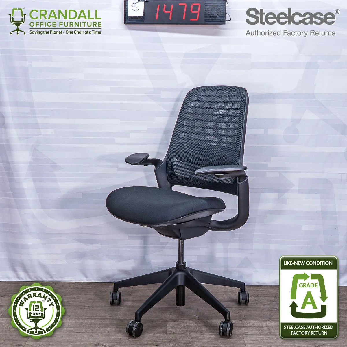 S-1479 - Steelcase Series 1  - Grade A