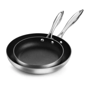 Scanpan CX  8 & 10.25" Stainless Steel Nonstick Fry Pan Set