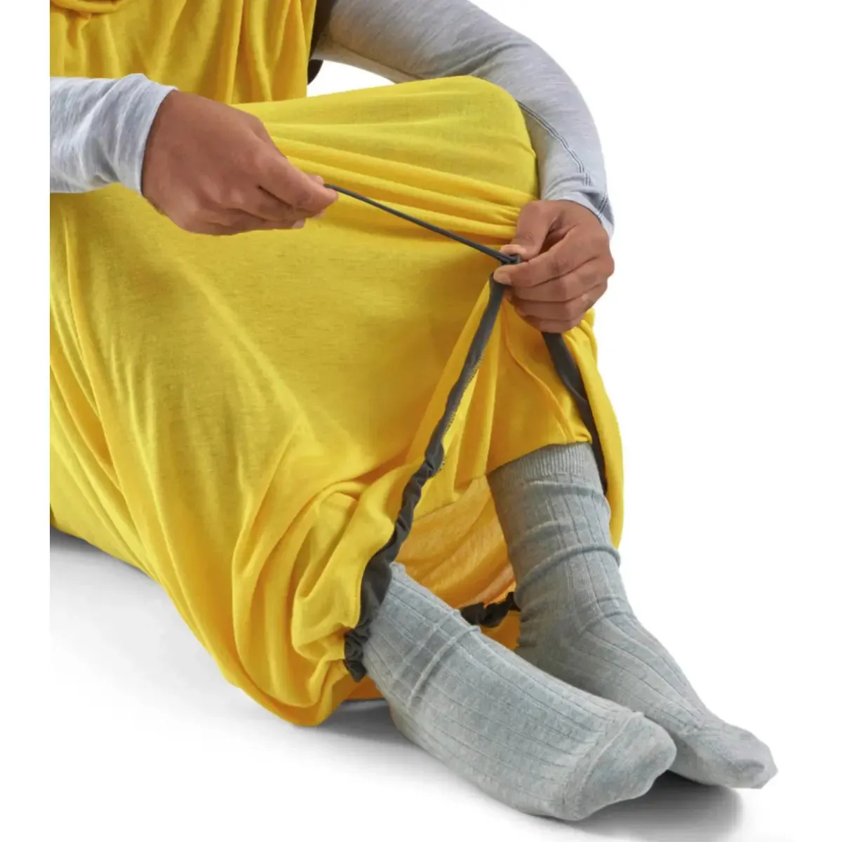 Sea To Summit Reactor Sleeping Bag Liner - Standard Mummy with Drawcord - Yellow