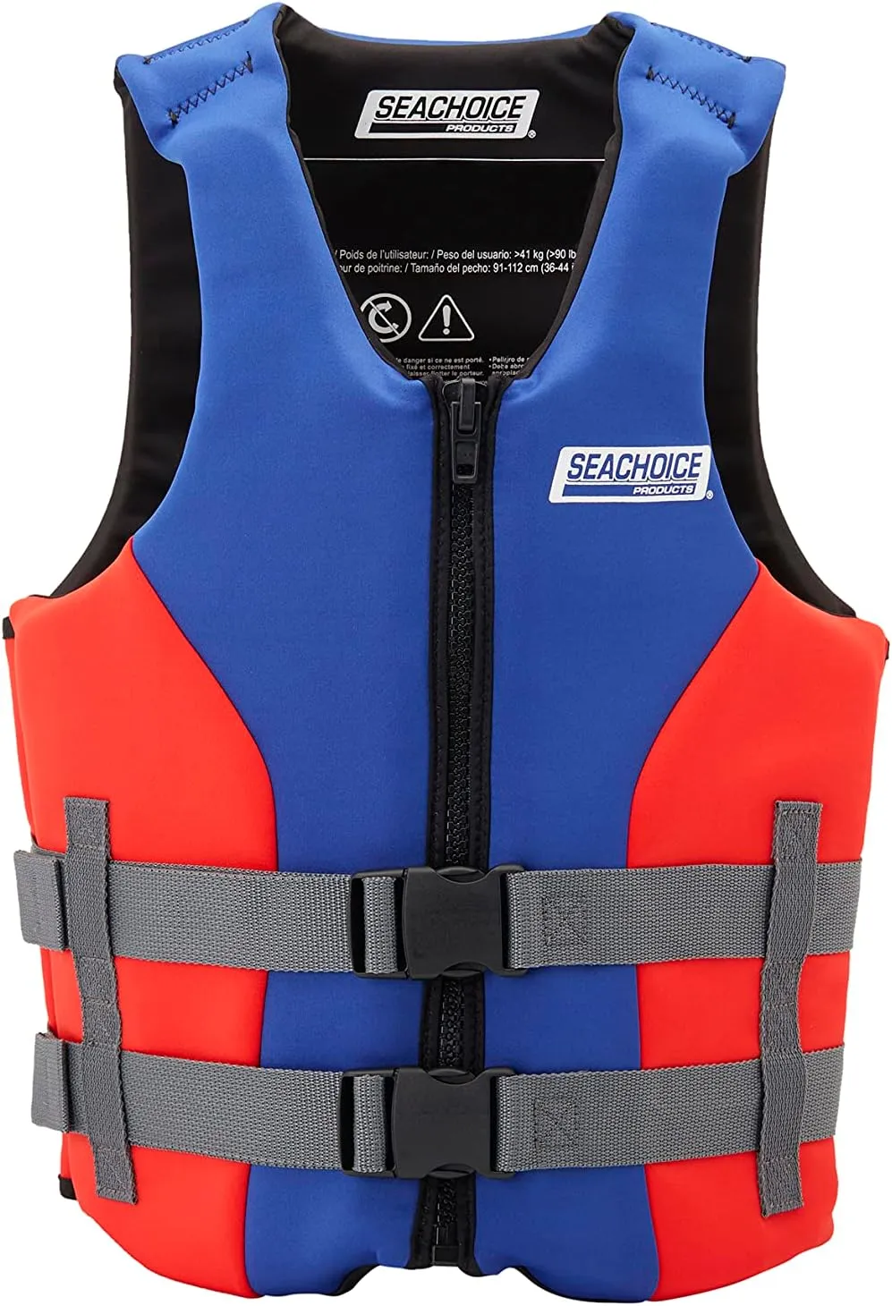 Seachoice Dual Sized Evoprene - L/XL - Blue/Red