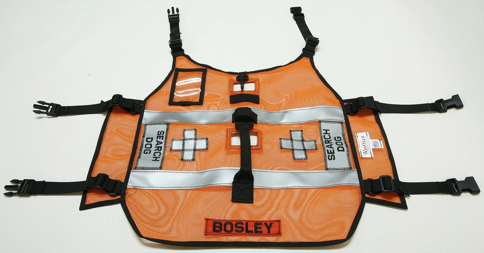 Search & Rescue / Service Dog Vest Modified