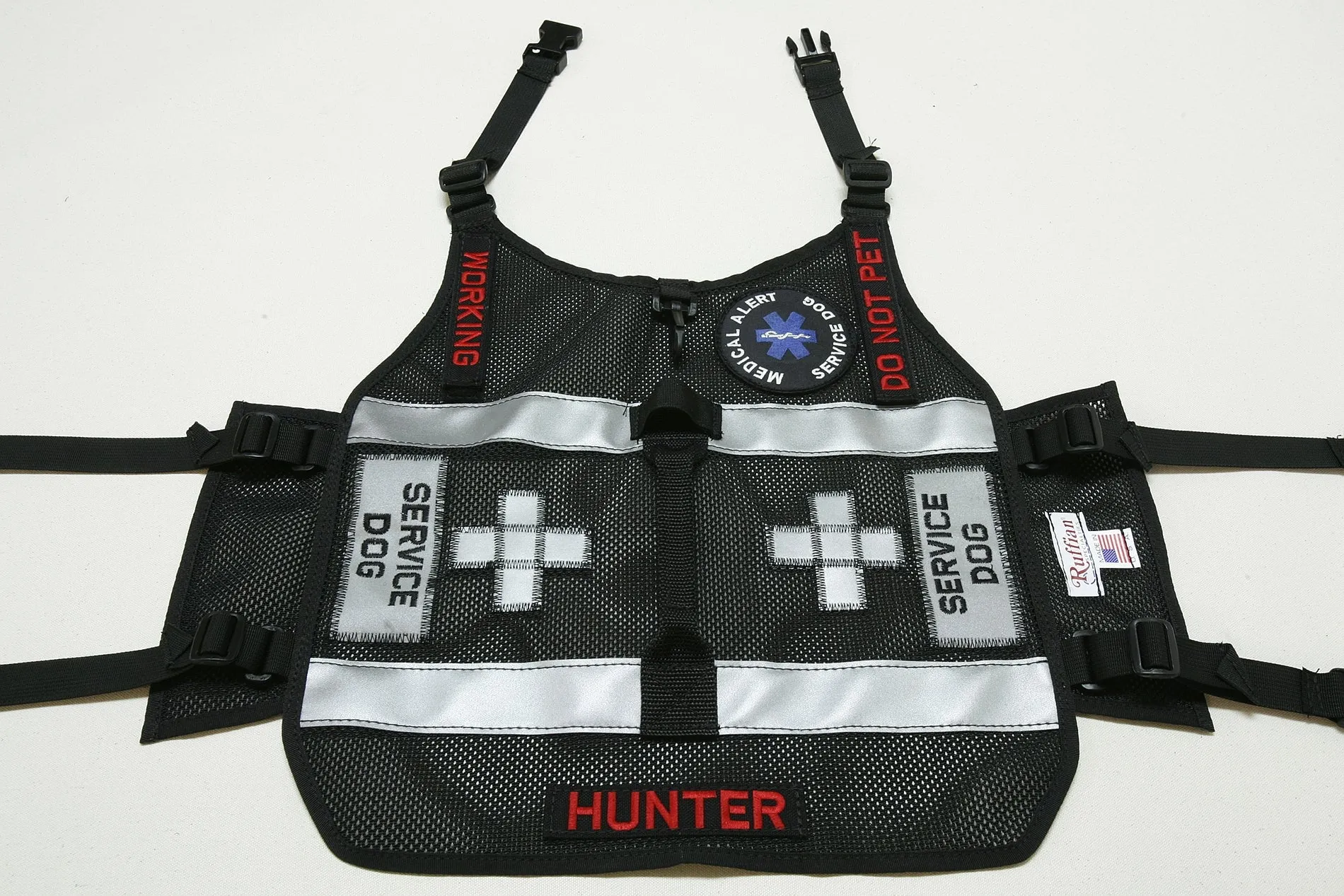 Search & Rescue / Service Dog Vest Modified