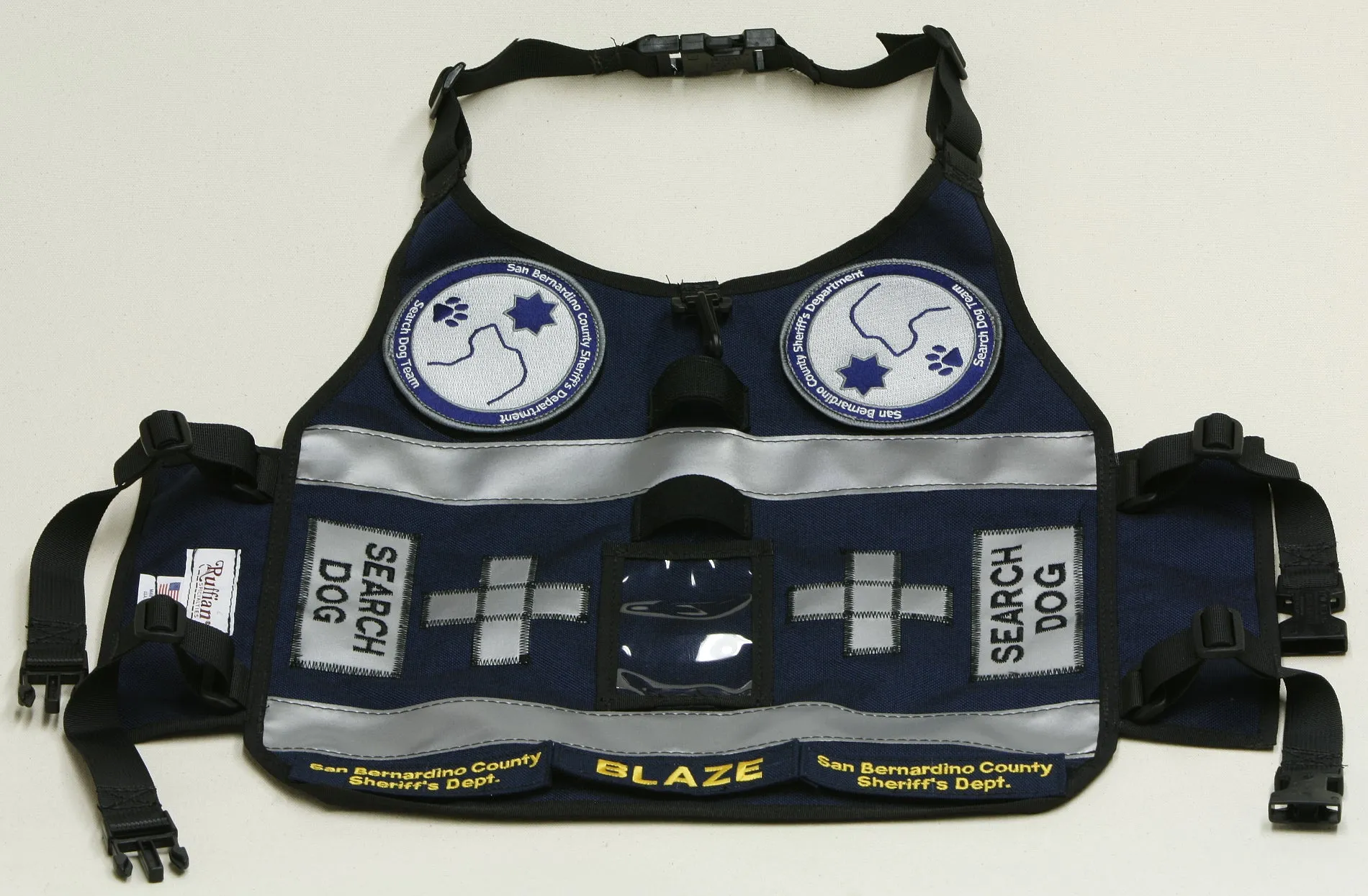 Search & Rescue / Service Dog Vest Modified
