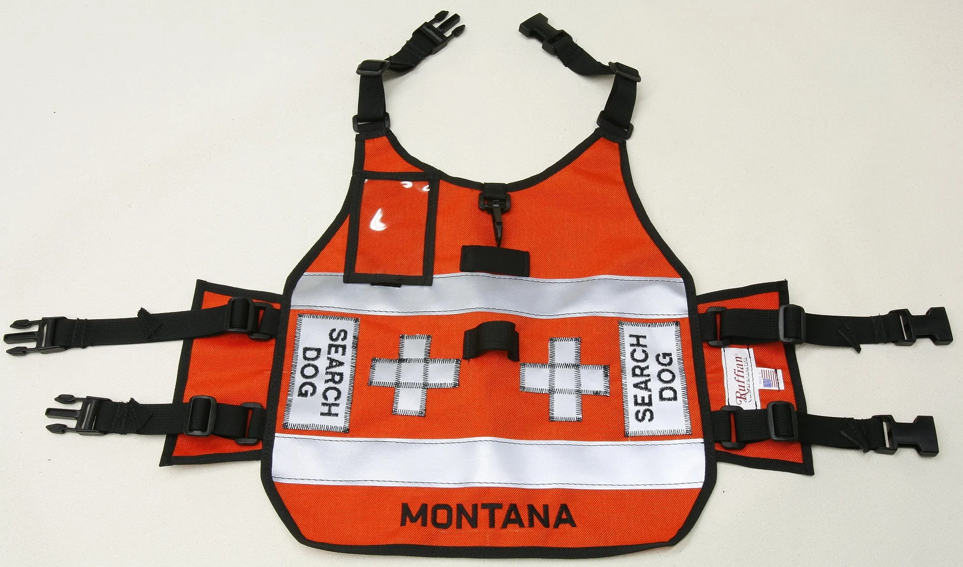 Search & Rescue / Service Dog Vest Modified