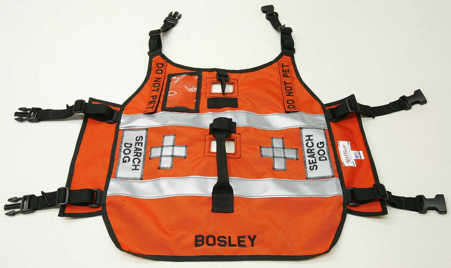 Search & Rescue / Service Dog Vest Modified