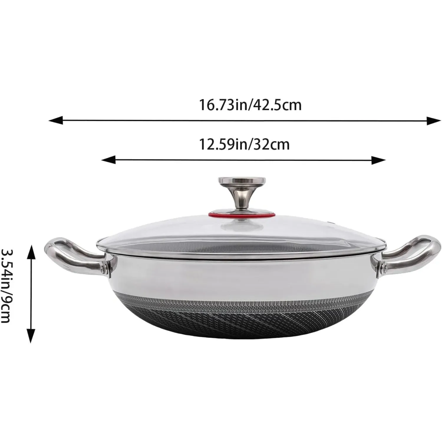 Secure platform Nonstick Pan Frying Stainless Customer-favorite Steel