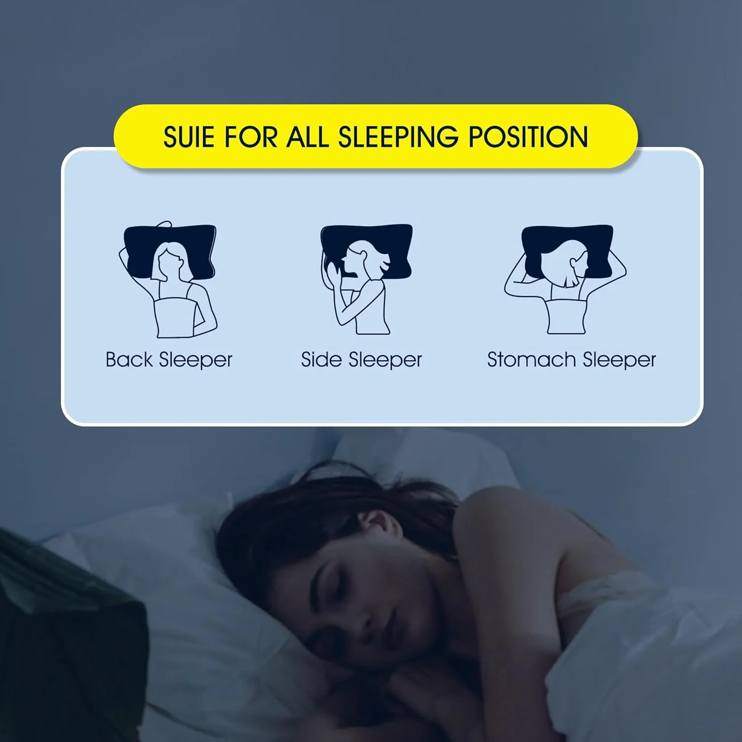 Serta 233 Thread Count Bed Pillows 100% Cotton Goose Feather Down Pillow Jumbo Size Set of 2 Pack Firm Gusseted Pillow for Side Sleeper