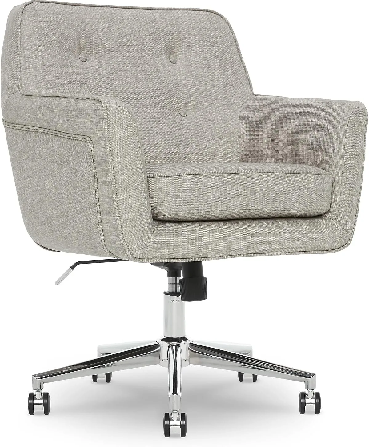 Serta Ashland Home Office Chair, Light Gray