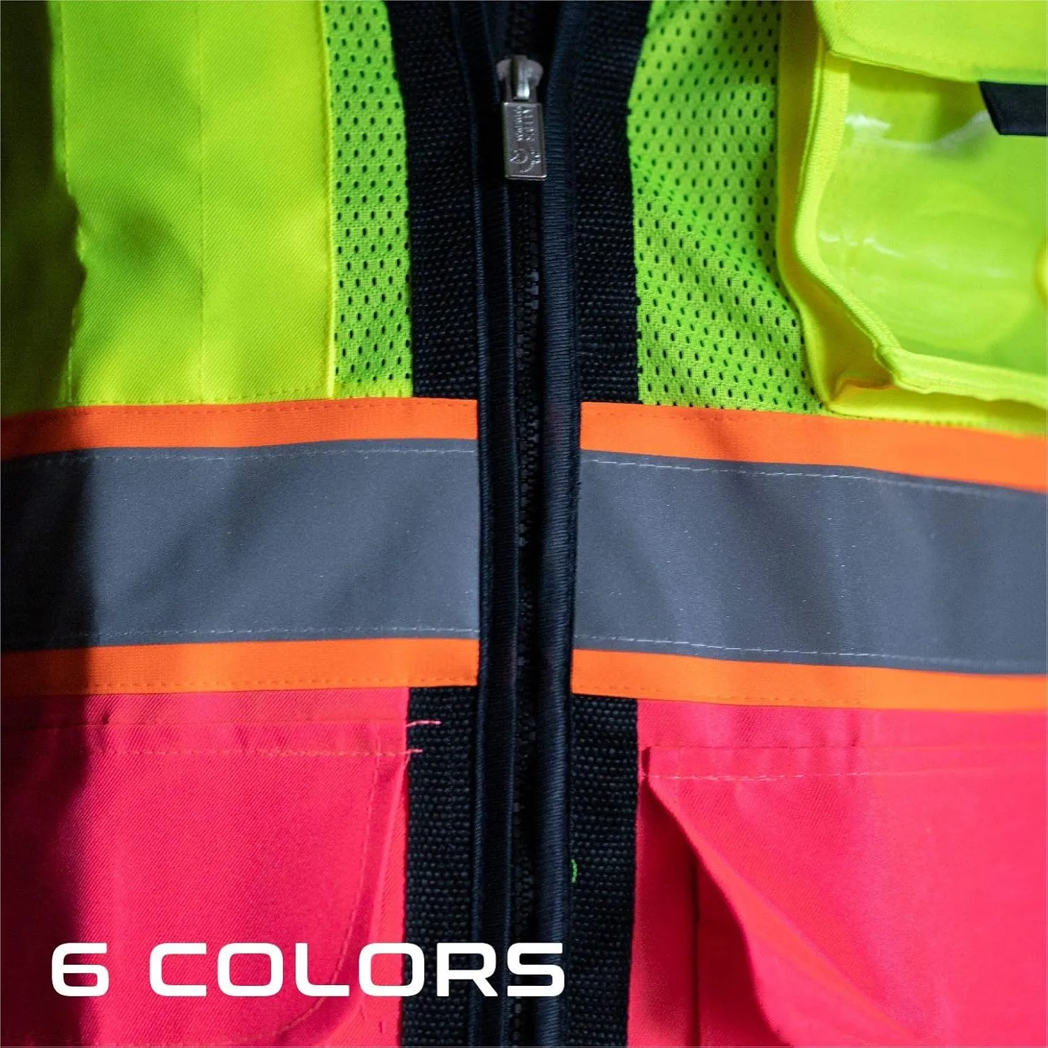 Shine Bright Safety Vest - High Visibility with Reflective Straps and Pockets – Premium, Soft, Durable, and Breathable