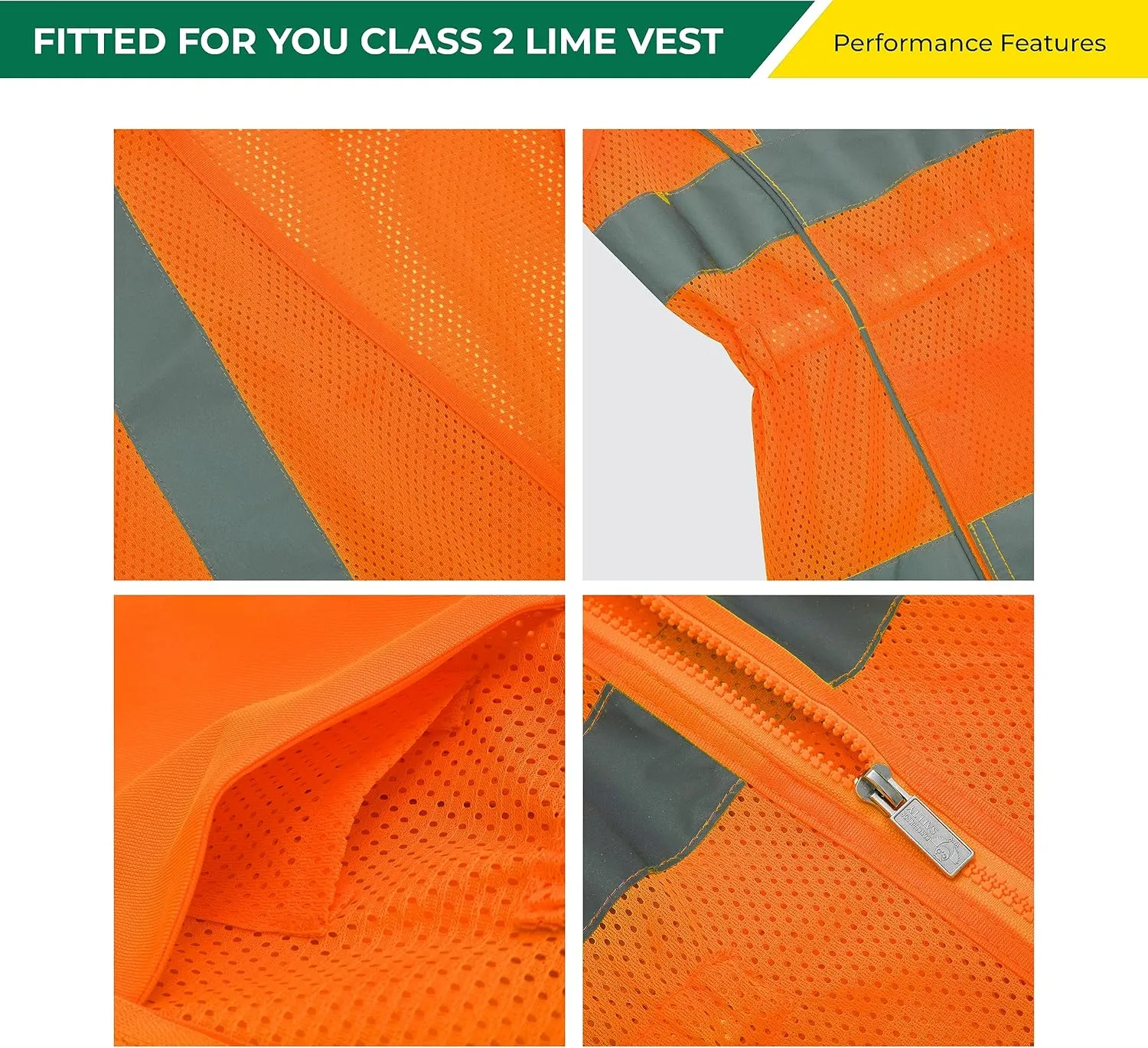 Shine Bright Safety Vest - High Visibility with Reflective Straps and Pockets – Premium, Soft, Durable, and Breathable