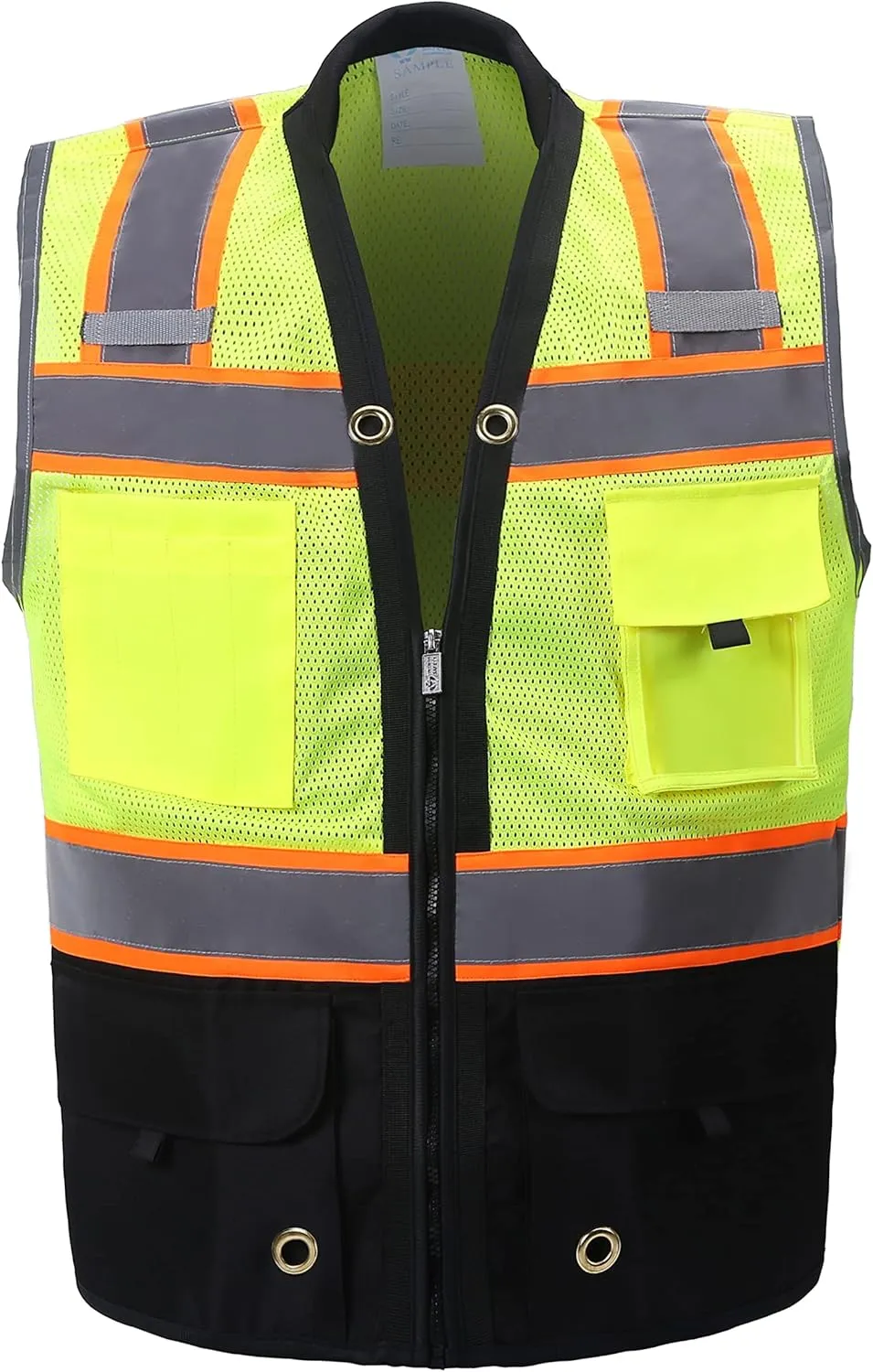 Shine Bright Safety Vest - High Visibility with Reflective Straps and Pockets – Premium, Soft, Durable, and Breathable