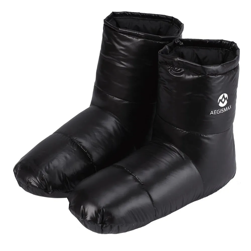 Sleeping Bag Accessories Duck Down Slippers Camping Out Soft Sock Unisex Indoor/Warm Long