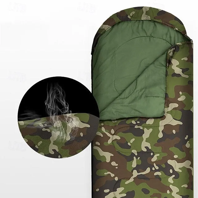 Sleeping Bag Outdoor Camping Envelope / Rectangular Bag for Adults 10-20 °C Single Polyester Thermal Warm Portable Windproof Durable 210*75 cm Winter Autumn / Fall for Camping / Hiking Camping