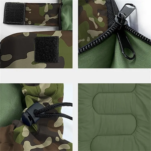 Sleeping Bag Outdoor Camping Envelope / Rectangular Bag for Adults 10-20 °C Single Polyester Thermal Warm Portable Windproof Durable 210*75 cm Winter Autumn / Fall for Camping / Hiking Camping