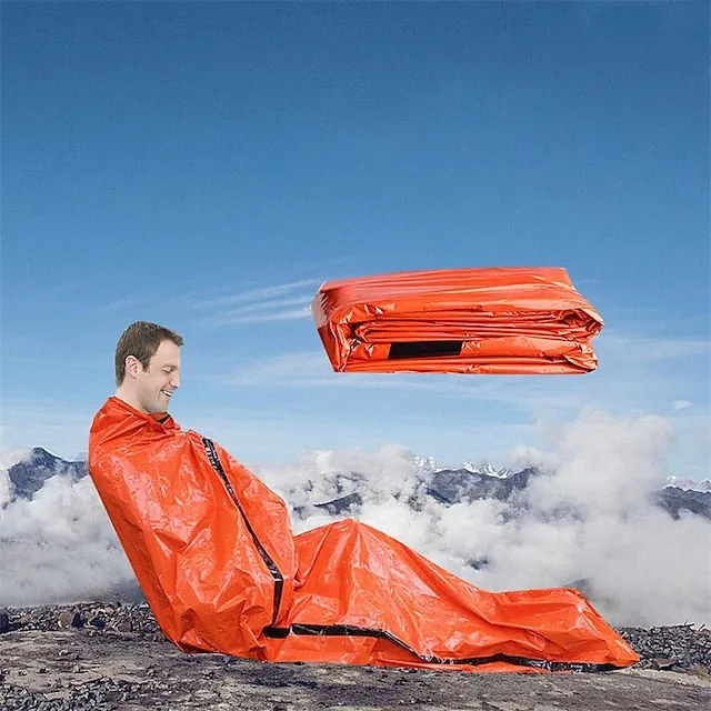 Sleeping Bag Outdoor Camping Envelope / Rectangular Bag for Adults 5-25 °C Single Polyester Thermal Warm Portable Windproof Durable 200*90 cm Winter Autumn / Fall for Camping / Hiking Camping