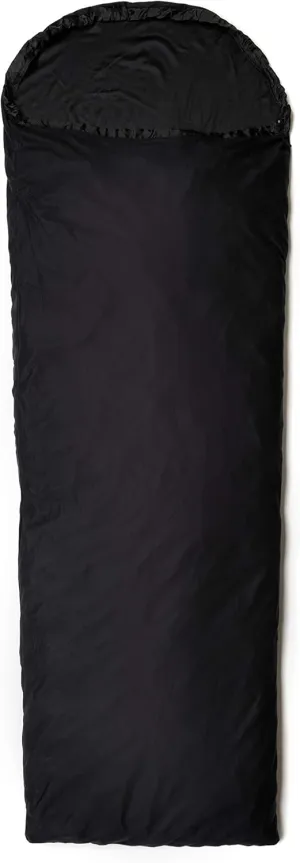 Snugpak TS1 Thermal Suede Sleeping Bag Liner, Polyester, Warm Insulation, Black