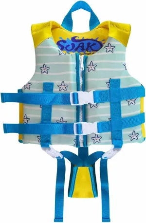 Soak Kids Swim Vest - Toddler Pool Floaties Adjustable Safety Strap Swimming Aids for Toddlers Children Float Swimsuit, Suitable for Age 1-6years/24-66lbs