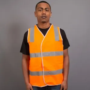 Sportage Hi-viz Adults/Unisex Day/Night Nylon Vest (3482)