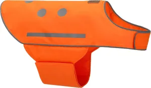 SPOT THE DOG! Easy Fastening Dog Vest, High Visibility Orange, Reflective, Sizes XS-XXL