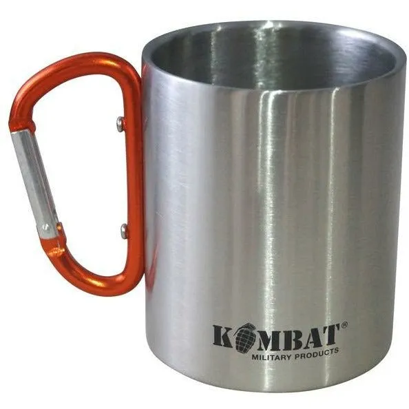 Stainless Steel Carabiner Mug